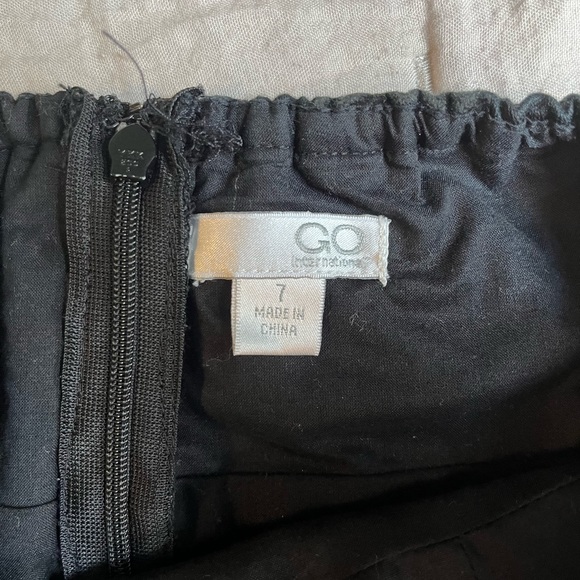 Go International Y2K black velvet moon dress - Picture 6 of 6